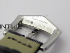 Classic 5077P-102 SS Case FLF Best Edition Real Enamel Dial 3 Black Leather strap Cal.240