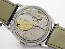 Classic 5077P-102 SS Case FLF Best Edition Real Enamel Dial 3 Black Leather strap Cal.240