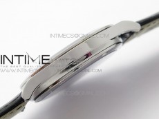 Classic 5077P-102 SS Case FLF Best Edition Real Enamel Dial 4 Black Leather strap Cal.240