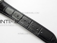 Classic 5077P-102 SS Case FLF Best Edition Real Enamel Dial 4 Black Leather strap Cal.240