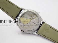 Classic 5077P-102 SS Case FLF Best Edition Real Enamel Dial 4 Black Leather strap Cal.240