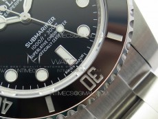 Submariner 114060 Black Ceramic 904L Steel VSF 1:1 Best Edition VS3130