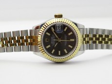 Datejust 28mm 279173 SS/YG BP Best Edition Green Sticks Markers Dial on SS/YG Jubilee Bracelet ETA2671