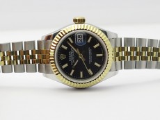 Datejust 28mm 279173 SS/YG BP Best Edition Black Sticks Markers Dial on SS/YG Jubilee Bracelet ETA2671
