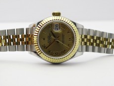 Datejust 28mm 279173 SS/YG BP Best Edition YG Roman Markers Dial on SS/YG Jubilee Bracelet ETA2671