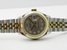 Datejust 28mm 279173 SS/YG BP Best Edition Silver Crystals Markers Dial on SS/YG Jubilee Bracelet ETA2671