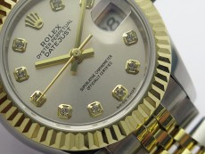 Datejust 28mm 279173 SS/YG BP Best Edition Silver Crystals Markers Dial on SS/YG Jubilee Bracelet ETA2671