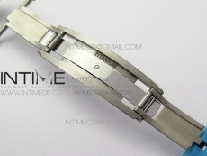 RM055 Real NTPT ZF 1:1 Best Edition Skeleton Dial on Blue Rubber Strap SEIKO Movement