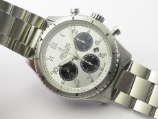Navitimer 8 SS B12 Best Edition White dial On SS Bracelet A7750