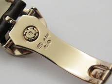 Annual Calendar Complications 5396 RG GRF Best Edition White dial Numbers Markers Blue Markers on Brown leather strap A324
