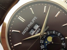 Annual Calendar Complications 5396 RG GRF Best Edition Black dial on Brown leather strap A324