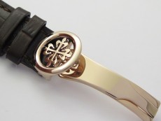 Annual Calendar Complications 5396 RG GRF Best Edition Black dial on Brown leather strap A324