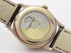 Annual Calendar Complications 5396 RG GRF Best Edition Black dial on Brown leather strap A324