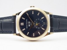 Annual Calendar Complications 5396 RG GRF Best Edition Blue dial T Crystal Markers on Blue leather strap A324