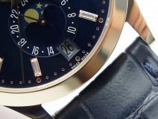 Annual Calendar Complications 5396 RG GRF Best Edition Blue dial T Crystal Markers on Blue leather strap A324