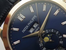 Annual Calendar Complications 5396 RG GRF Best Edition Blue dial T Crystal Markers on Blue leather strap A324