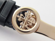 Annual Calendar Complications 5396 RG GRF Best Edition Blue dial T Crystal Markers on Blue leather strap A324