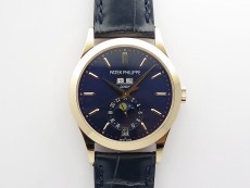 Annual Calendar Complications 5396 RG GRF Best Edition Blue dial on Blue leather strap A324