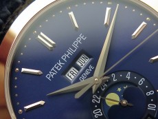 Annual Calendar Complications 5396 RG GRF Best Edition Blue dial on Blue leather strap A324