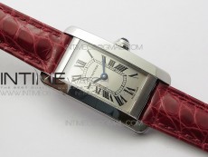Tank WJTA0029 29mm 8848F SS Silver Dial on Pink Croco Strap Ronda Quartz