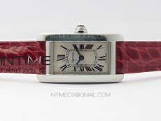 Tank WJTA0029 29mm 8848F SS Silver Dial on Pink Croco Strap Ronda Quartz