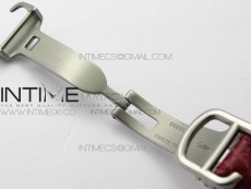 Tank WJTA0029 29mm 8848F Crystal Bezel SS Silver Dial on Pink Croco Strap Ronda Quartz