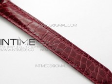 Tank WJTA0029 29mm 8848F Crystal Bezel SS Silver Dial on Pink Croco Strap Ronda Quartz