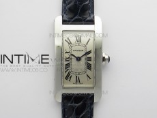 Tank WJTA0029 29mm 8848F SS Silver Dial on Black Croco Strap Ronda Quartz