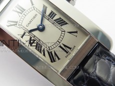 Tank WJTA0029 29mm 8848F SS Silver Dial on Black Croco Strap Ronda Quartz