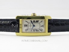 Tank WJTA0029 29mm 8848F YG Silver Dial on Black Croco Strap Ronda Quartz