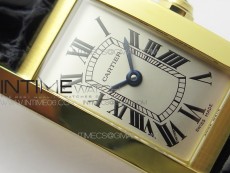 Tank WJTA0029 29mm 8848F YG Silver Dial on Black Croco Strap Ronda Quartz