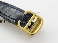 Tank WJTA0029 29mm 8848F YG Silver Dial on Black Croco Strap Ronda Quartz