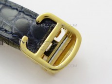 Tank WJTA0029 29mm 8848F YG Silver Dial on Black Croco Strap Ronda Quartz