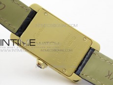 Tank WJTA0029 29mm 8848F YG Silver Dial on Black Croco Strap Ronda Quartz