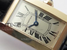 Tank WJTA0029 29mm 8848F RG Silver Dial on Black Croco Strap Ronda Quartz