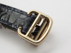 Tank WJTA0029 29mm 8848F RG Silver Dial on Black Croco Strap Ronda Quartz