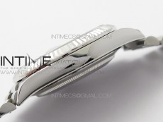 Day Date 40mm SS BP 1:1 Best Edition Gray Stick Dial on SS Bracelet A2836