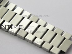 Day Date 40mm SS BP 1:1 Best Edition Gray Stick Dial on SS Bracelet A2836