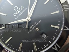 Constellation 131.33.41.21.03.001 SS TW Best Edition Black Dial On Black Gummy Strap A8500
