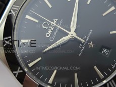 Constellation 131.33.41.21.03.001 SS TW Best Edition Black Dial On Black Gummy Strap A8500
