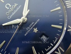 Constellation 131.33.41.21.03.001 SS TW Best Edition Blue Dial On Blaue Gummy Strap A8500