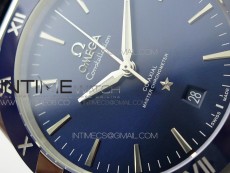 Constellation 131.33.41.21.03.001 SS TW Best Edition Blue Dial On Blaue Gummy Strap A8500