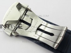 Constellation 131.33.41.21.03.001 SS TW Best Edition Blue Dial On Blaue Gummy Strap A8500