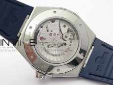 Constellation 131.33.41.21.03.001 SS TW Best Edition Blue Dial On Blaue Gummy Strap A8500