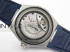 Constellation 131.33.41.21.03.001 SS TW Best Edition Blue Dial On Blaue Gummy Strap A8500