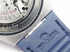 Constellation 131.33.41.21.03.001 SS TW Best Edition Blue Dial On Blaue Gummy Strap A8500