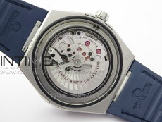 Constellation 131.33.41.21.03.001 SS TW Best Edition Blue Dial On Blaue Gummy Strap A8500