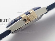 Constellation 131.33.41.21.03.001 SS/RG TW Best Edition Blue Dial On Blue Gummy Strap A8500
