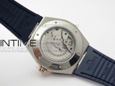 Constellation 131.33.41.21.03.001 SS/RG TW Best Edition Blue Dial On Blue Gummy Strap A8500