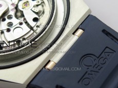 Constellation 131.33.41.21.03.001 SS/RG TW Best Edition Blue Dial On Blue Gummy Strap A8500